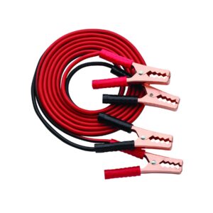 12 ft 10 GA Twin Booster Cables with 250A Clamps