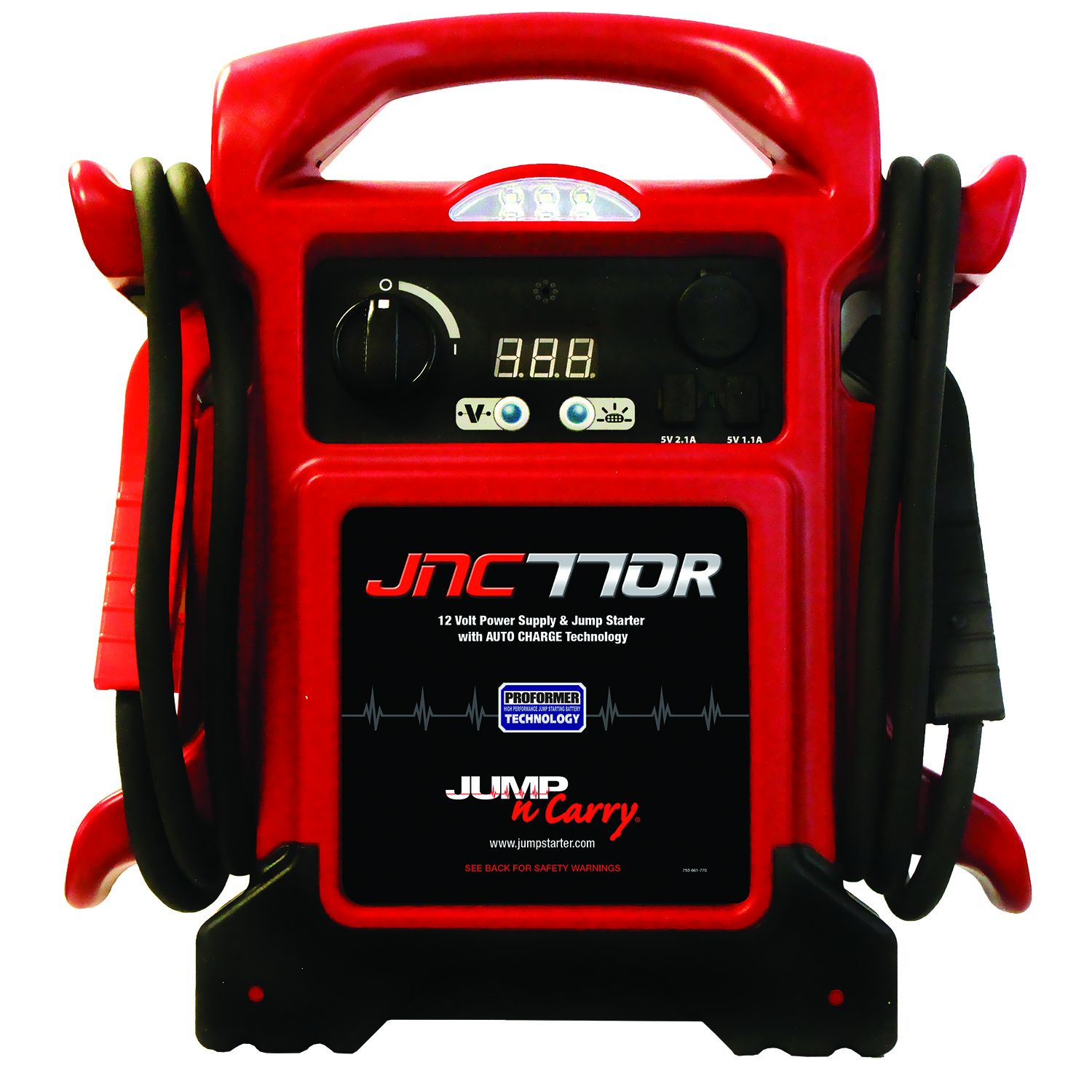 1700 Peak Amp Premium 12 Volt Jump Starter