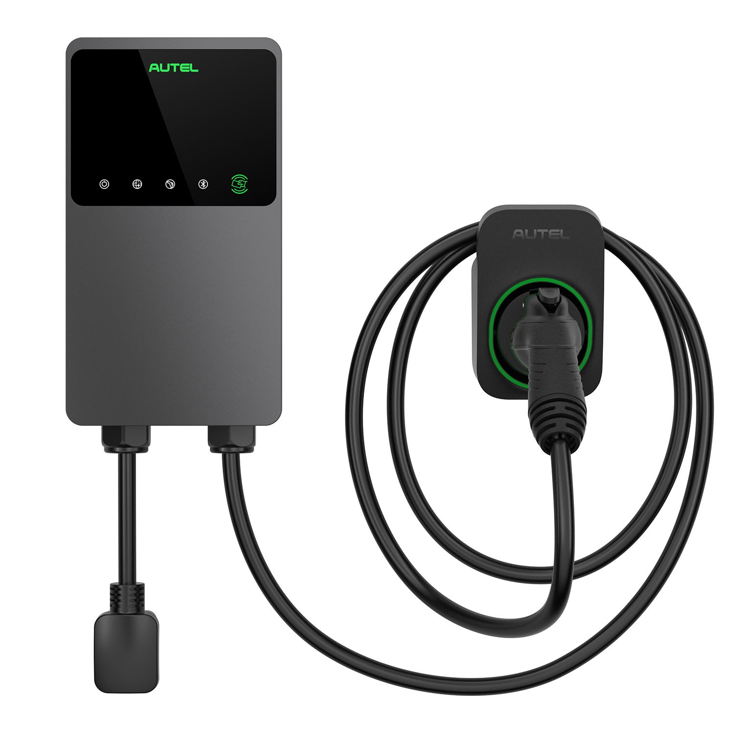 MaxiCharger Home 40A AC Wallbox EV Charger with Side Holster - NEMA 14-50