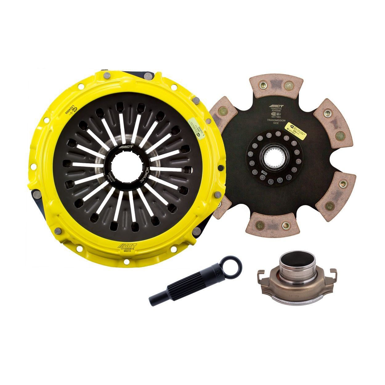 ACT HD-M/Race Rigid 6 Pad Kit