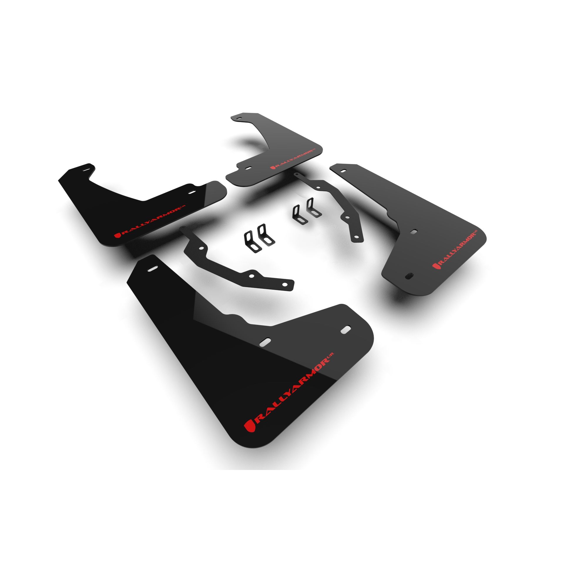 Rally Armor MF144-UR-BLK-RD - 2024-25 Honda Prologue - Black Mud Flap/Red Logo