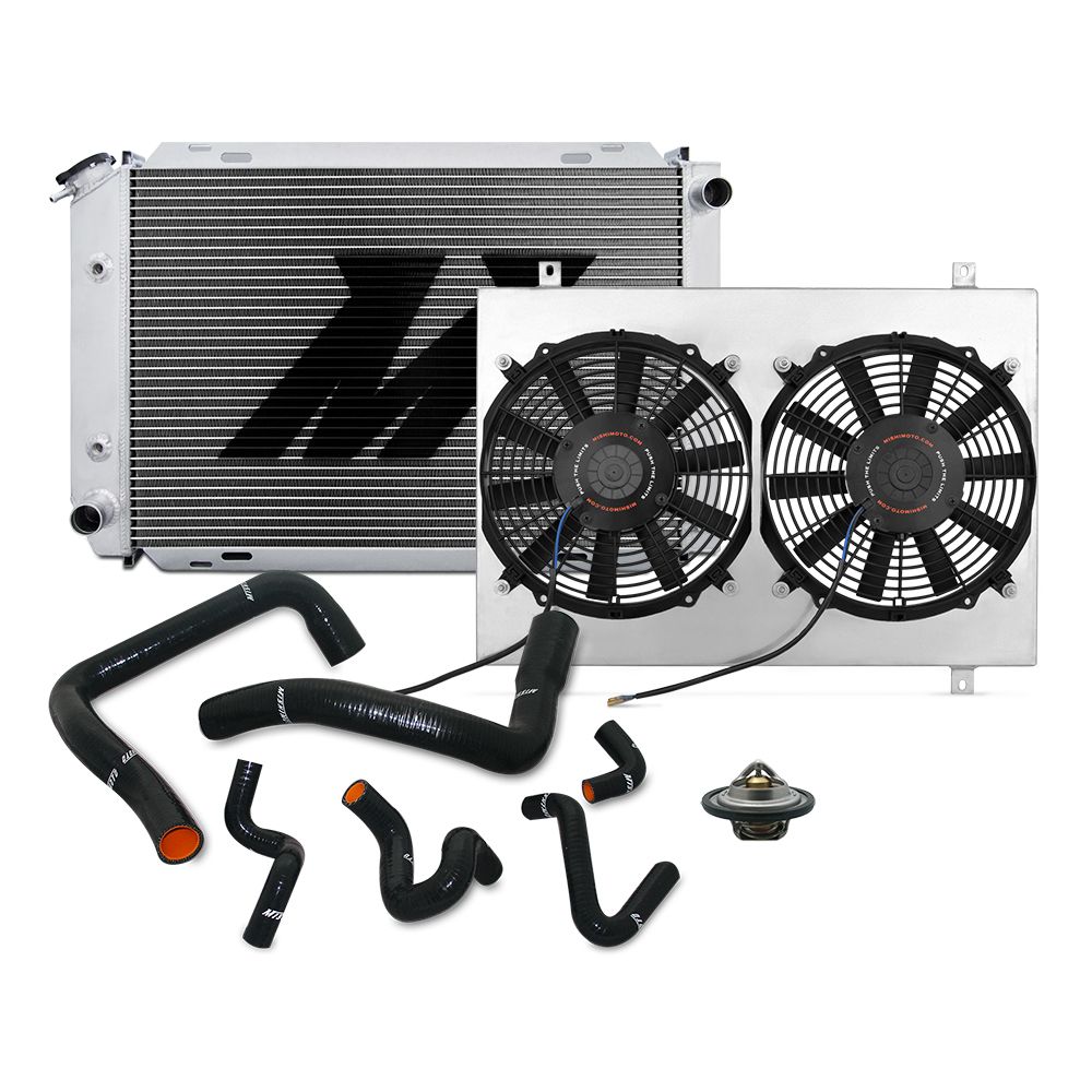 Race Cooling Essentials Bundle, for Ford Mustang V8 1986-1993