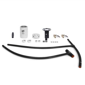 Coolant Filter Kit, fits Ford 6.0L Powerstroke 2003-2007, Black