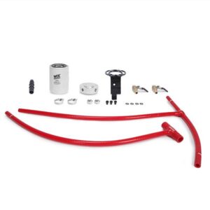 Coolant Filter Kit, fits Ford 6.0L Powerstroke 2003-2007, Red
