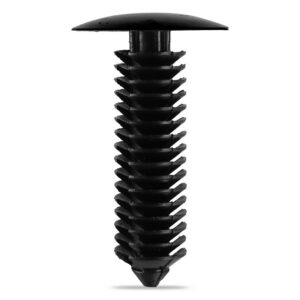 Trim Clips, 9/32" Hole, 3/4" Head Diameter, 33/32" Stem Length, 40 Pieces