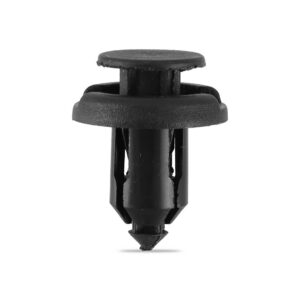 Trim Clips, 25/64" Hole, 13/16" Head Diameter, 33/64" Stem Length, 40 Pieces