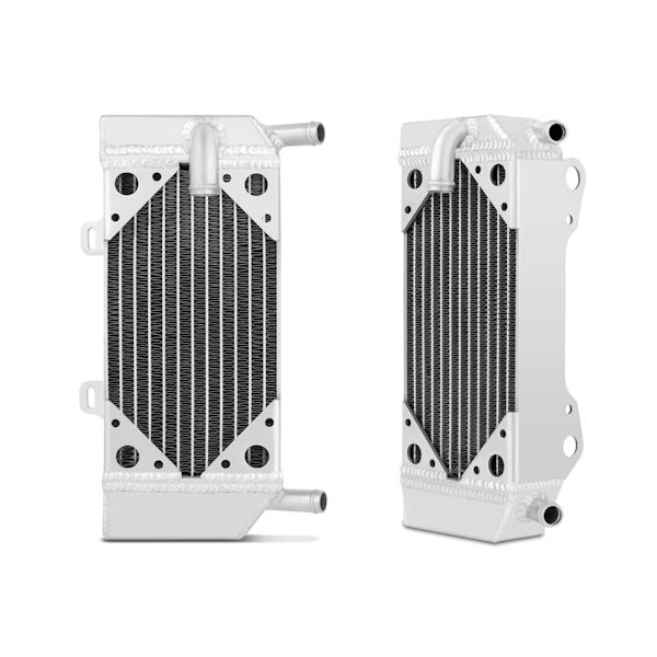 Left Braced Aluminum Dirt Bike Radiator for Honda CRF250R/X 2004-2009
