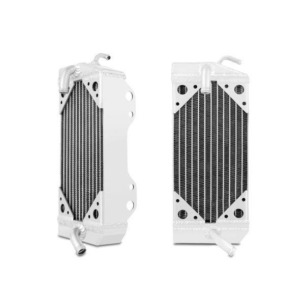 Braced Aluminum Dirt Bike Radiator, Left, for Honda CRF450R 2002-2004