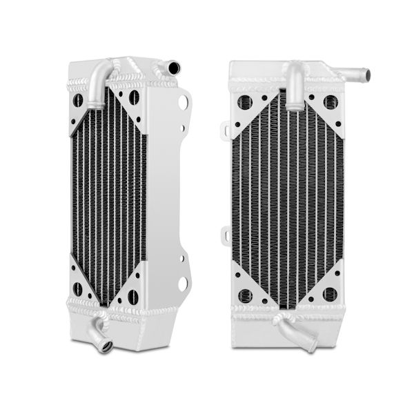 Braced Aluminum Dirt Bike Radiator, Left, for Honda CRF450R 2005-2008