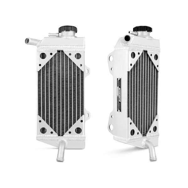 Braced Aluminum Dirt Bike Radiator, Right, for Honda CRF450R 2005-2008