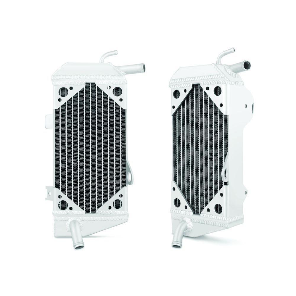 Left Braced Aluminum Dirt Bike Radiator, for Honda CRF450R 2009-2012