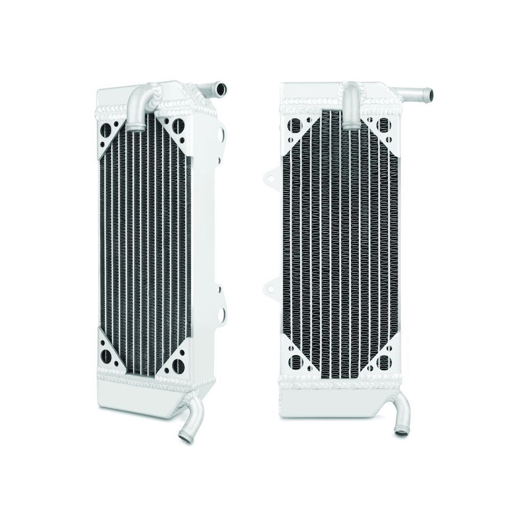 Left Braced Aluminum Dirt Bike Radiator, for Honda CRF450X 2005-2013
