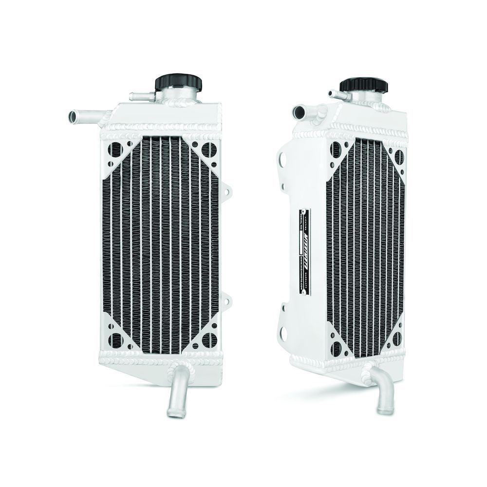 Right Braced Aluminum Dirt Bike Radiator, for Honda CRF450X 2005-2013