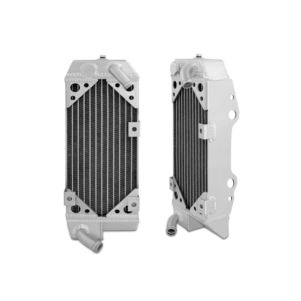 Braced Aluminum Dirt Bike Radiator, Left, fits Suzuki DRZ400S / DRZ400SM 00-13