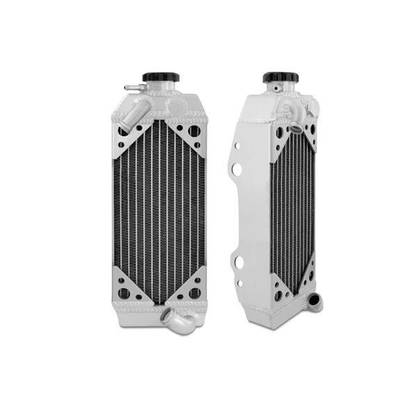 Braced Aluminum Dirt Bike Radiator, Right, fits Suzuki DRZ400S / DRZ400SM 00-13