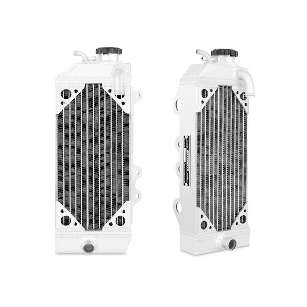 Right Braced Aluminum Dirt Bike Radiator, fits Kawasaki KX250F 2010-2014