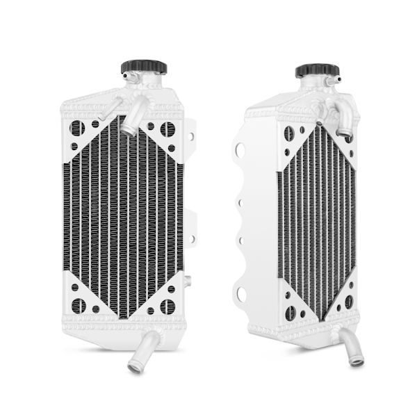 Braced Aluminum Dirt Bike Radiator, Right, fits Kawasaki KX450F 2008