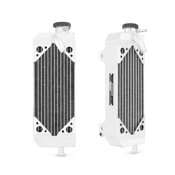 Braced Aluminum Dirt Bike Radiator, fits Suzuki RM85 2002-2010