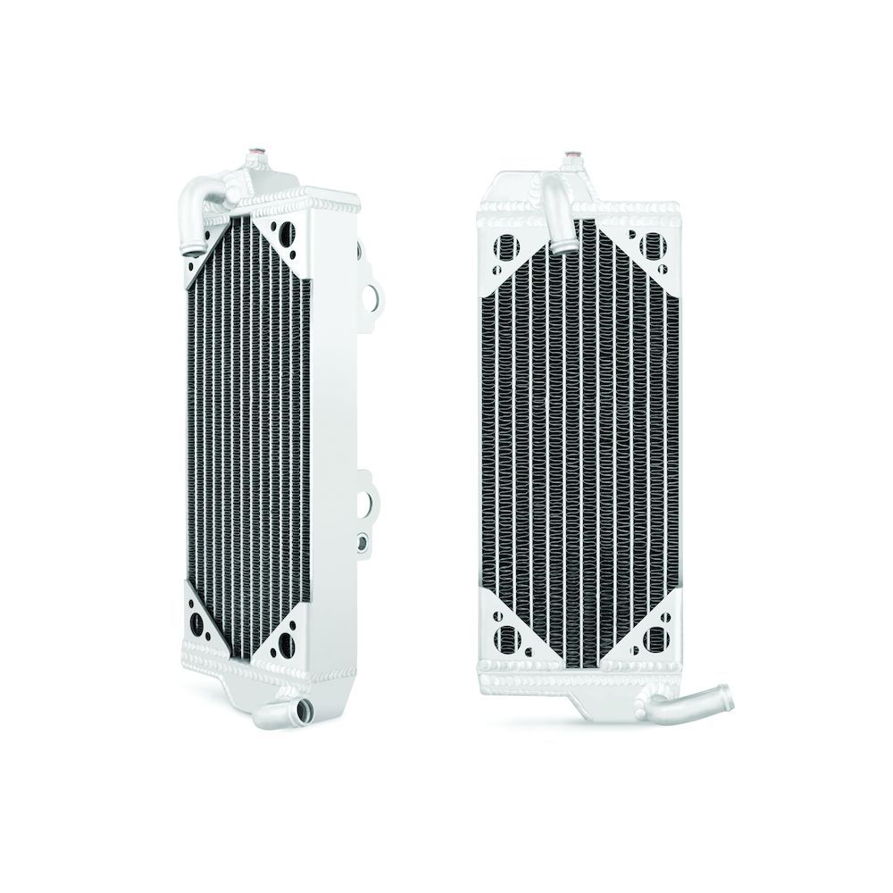 Braced Aluminum Radiator, Left, fits Suzuki RMZ250 2007-2009