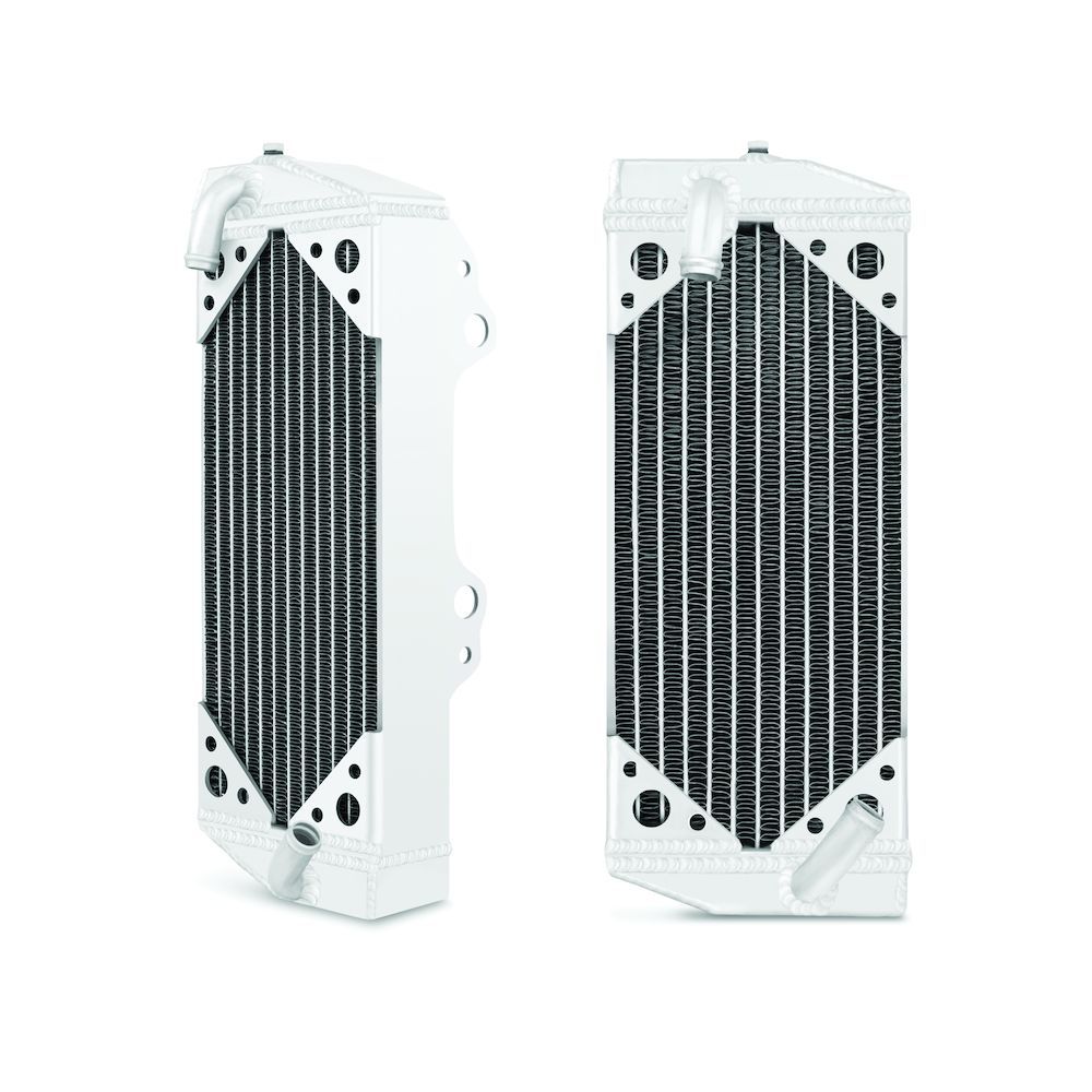 Braced Aluminum Radiator, Left, fits Suzuki RMZ250 2010-2012