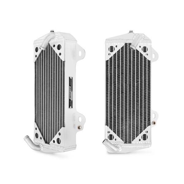 Braced Aluminum Dirt Bike Radiator, Left, fits Suzuki RMZ450 2008-2013