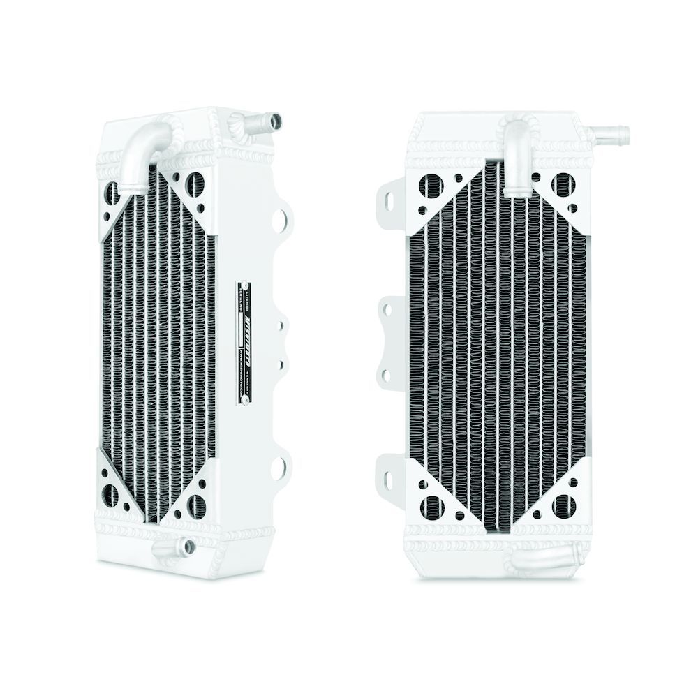 Braced Aluminum Dirt Bike Radiator, Left, fits Yamaha YZ250F 2007-2009