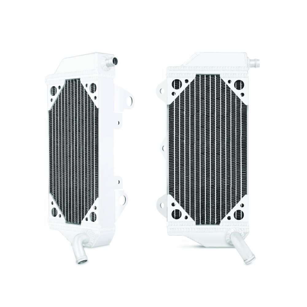 Left Braced Aluminum Dirt Bike Radiator, fits Yamaha YZ450F 2010-2013