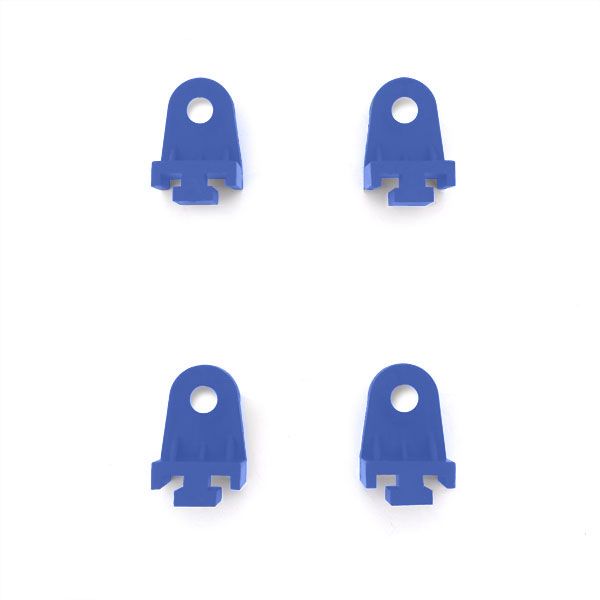 Plastic Fan Clips, Blue