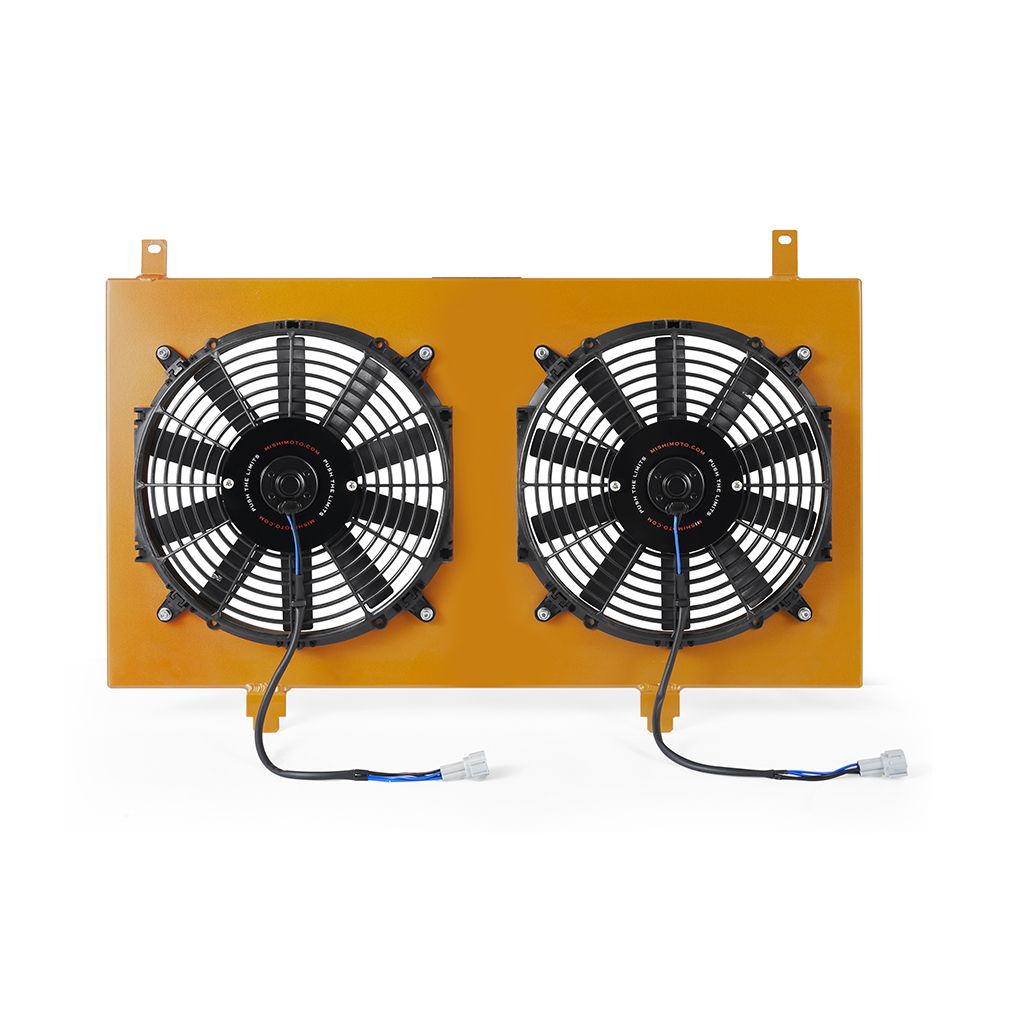 Nissan 350Z Performance Aluminum Fan Shroud Kit, 2003-2006, Gold