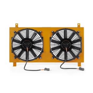 Aluminum Fan Shroud Kit, fits Acura RSX 2002-2006, Gold