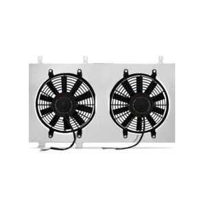 Mazda RX-8 Performance Aluminum Fan Shroud Kit, 2004-2008, Polished
