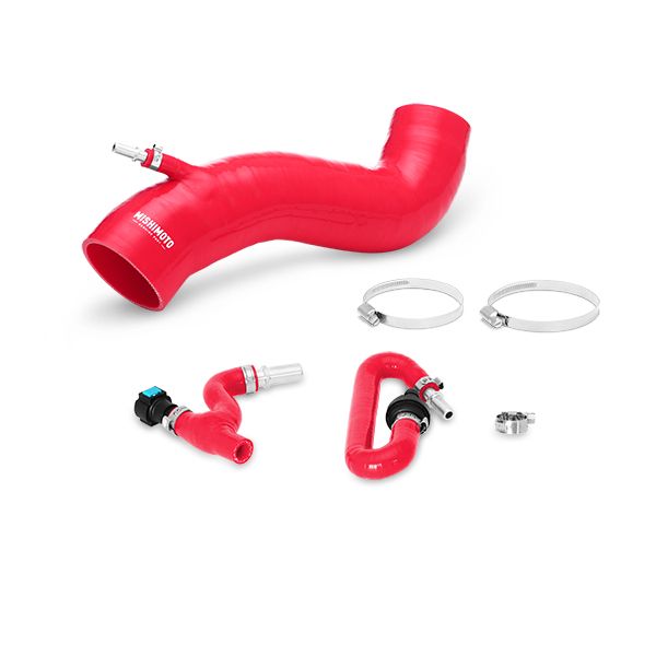 Ford Fiesta ST Silicone Induction Hose, 2016-2019, Red
