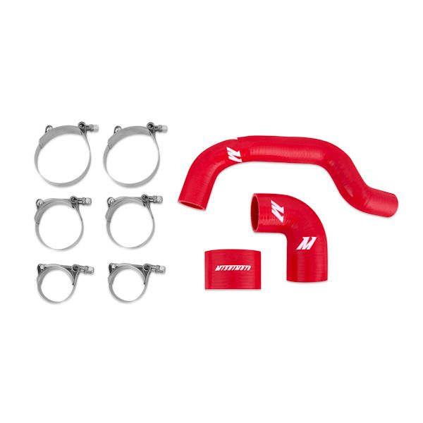 Subaru WRX STI USDM Silicone Intercooler Hoses, 2004-2009, Red