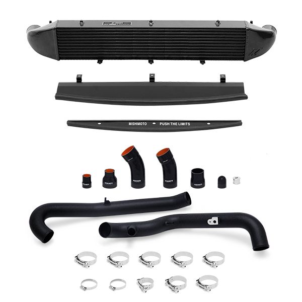 Ford Fiesta ST Performance Intercooler Kit, 2014-2019 Black Pipes, Black Cooler