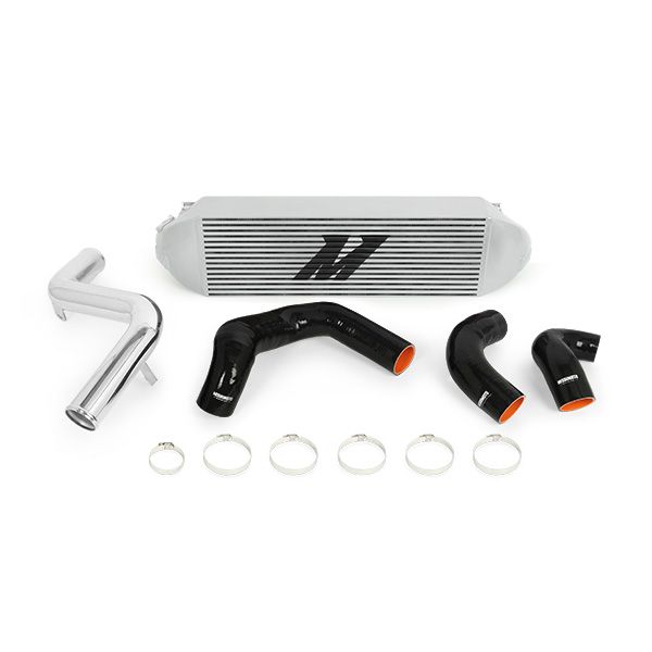 Ford Focus ST Intercooler Kit, 2013-2018, Silver Cooler, Polished Pipes