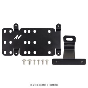 License Plate Relocation Kit, Fits Ford Bronco 2021+, Plastic Bumper