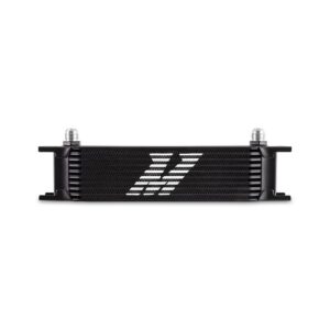 Universal 10-Row Oil Cooler, -8AN, Black