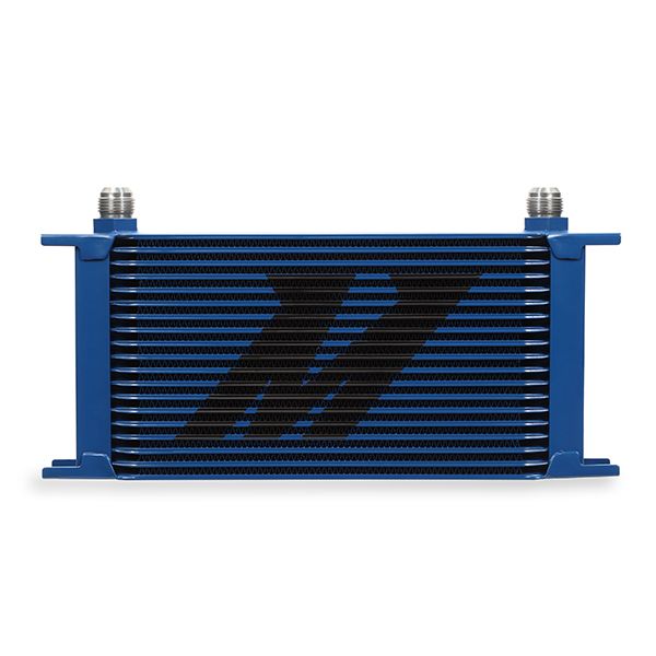 Universal 19-Row Oil Cooler, Blue