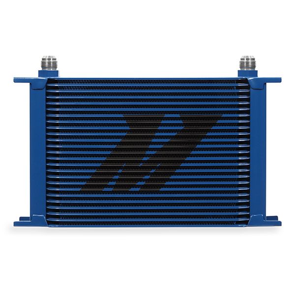 Universal 25-Row Oil Cooler, Blue