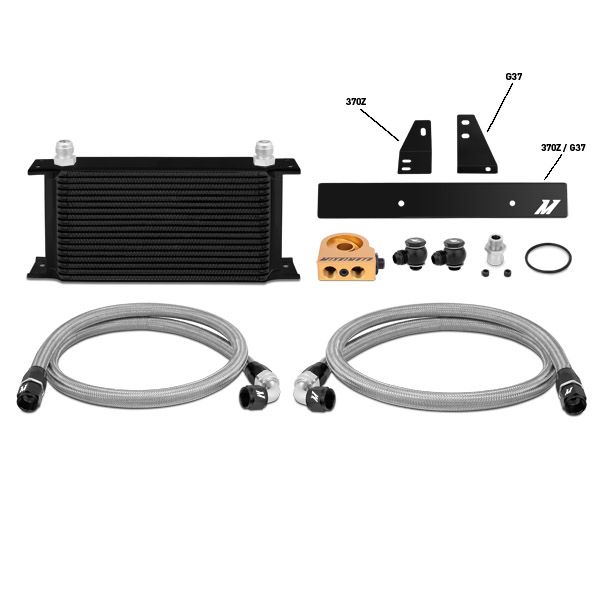 Nissan 370Z, 2009+/Infiniti G37, 2008+ (Coupe only) Thermostatic Oil Cooler Kit