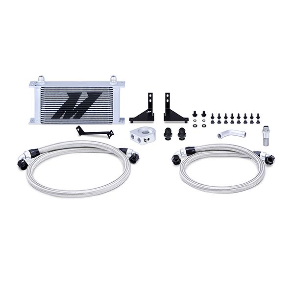 Ford Fiesta ST Oil Cooler Kit, 2014-2019 Silver Non-Thermostatic