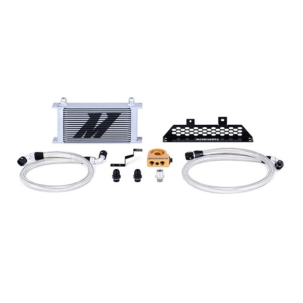 Ford Focus ST Oil Cooler Kit, 2013-2018 Silver Thermostatic