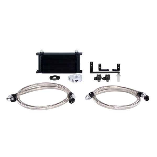 Mazda Miata Oil Cooler Kit, 2016-2018, Black, Non-thermostatic