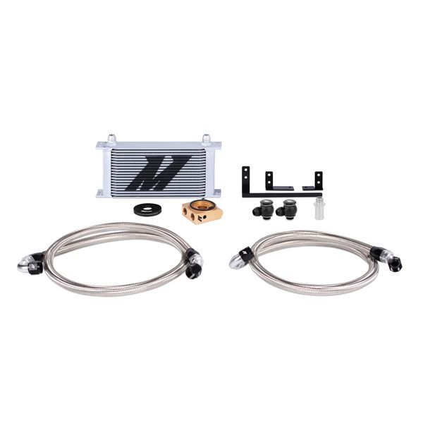 Mazda Miata Oil Cooler Kit, 2016-2018, Silver, Thermostatic