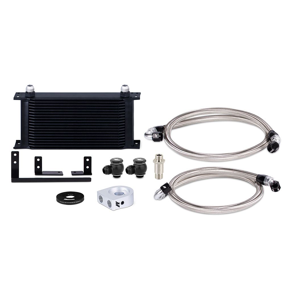 Oil Cooler Kit, fits 2019+ Mazda Miata ND2, Black