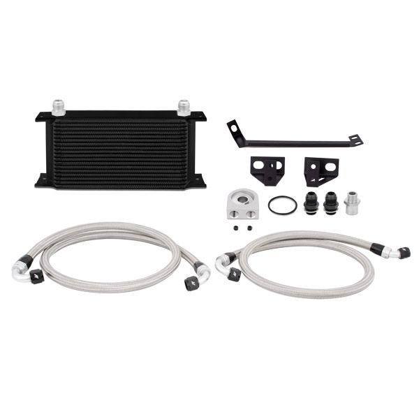 Ford Mustang EcoBoost Oil Cooler Kit, 2015-2017, Black