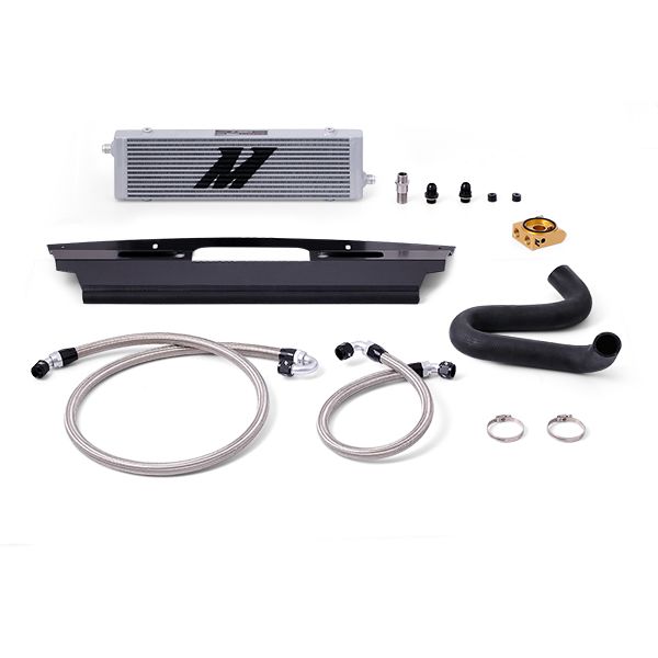 Ford Mustang GT Silver Oil Cooler Kit, 2015-2017