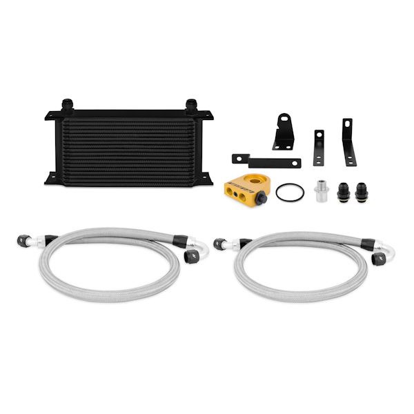 2000-2009 Honda S2000 Thermostatic Oil Cooler Kit, Black