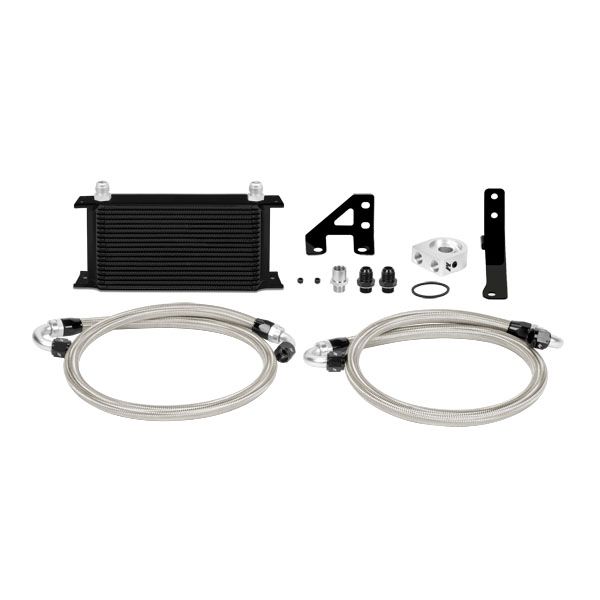Subaru WRX STI Oil Cooler Kit, 2015-2021, Black