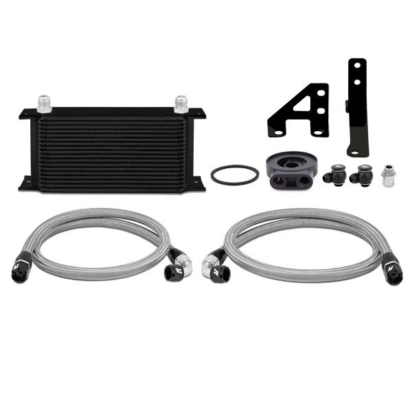 Subaru WRX Oil Cooler Kit, Black, 2015-2021